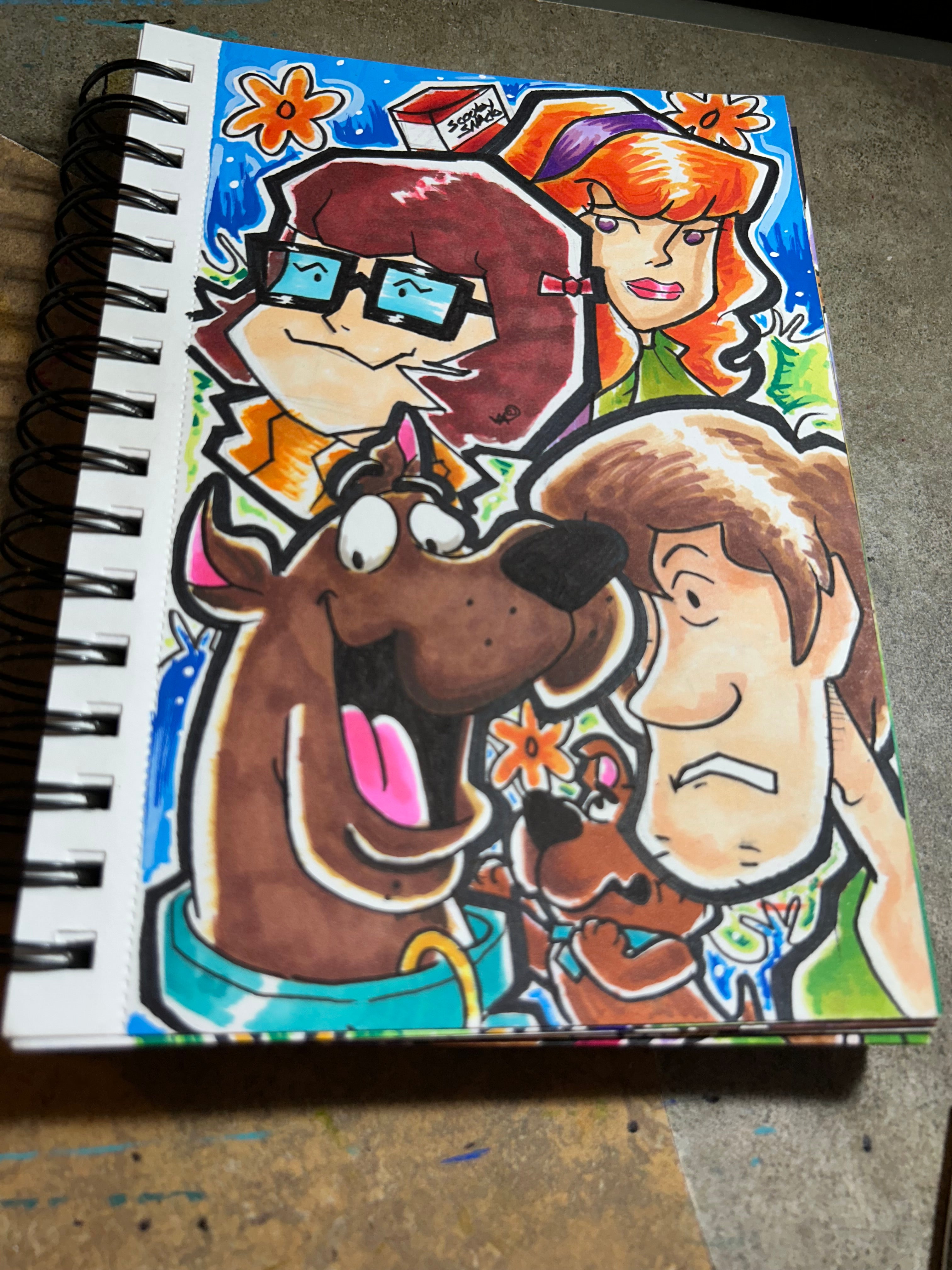 Scooby Doo Art! (Original Page)