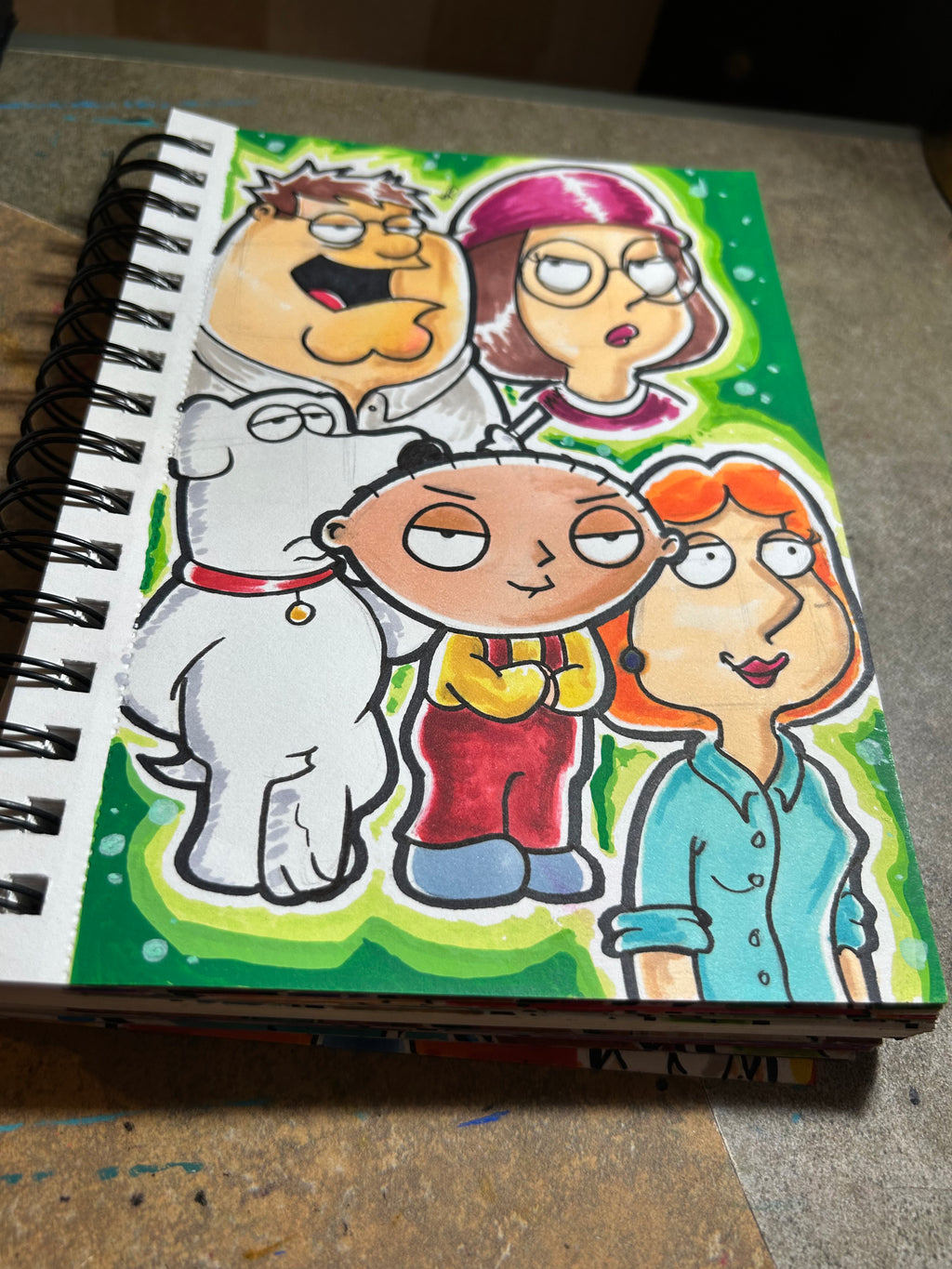 Family Guy Art! (Original Page)