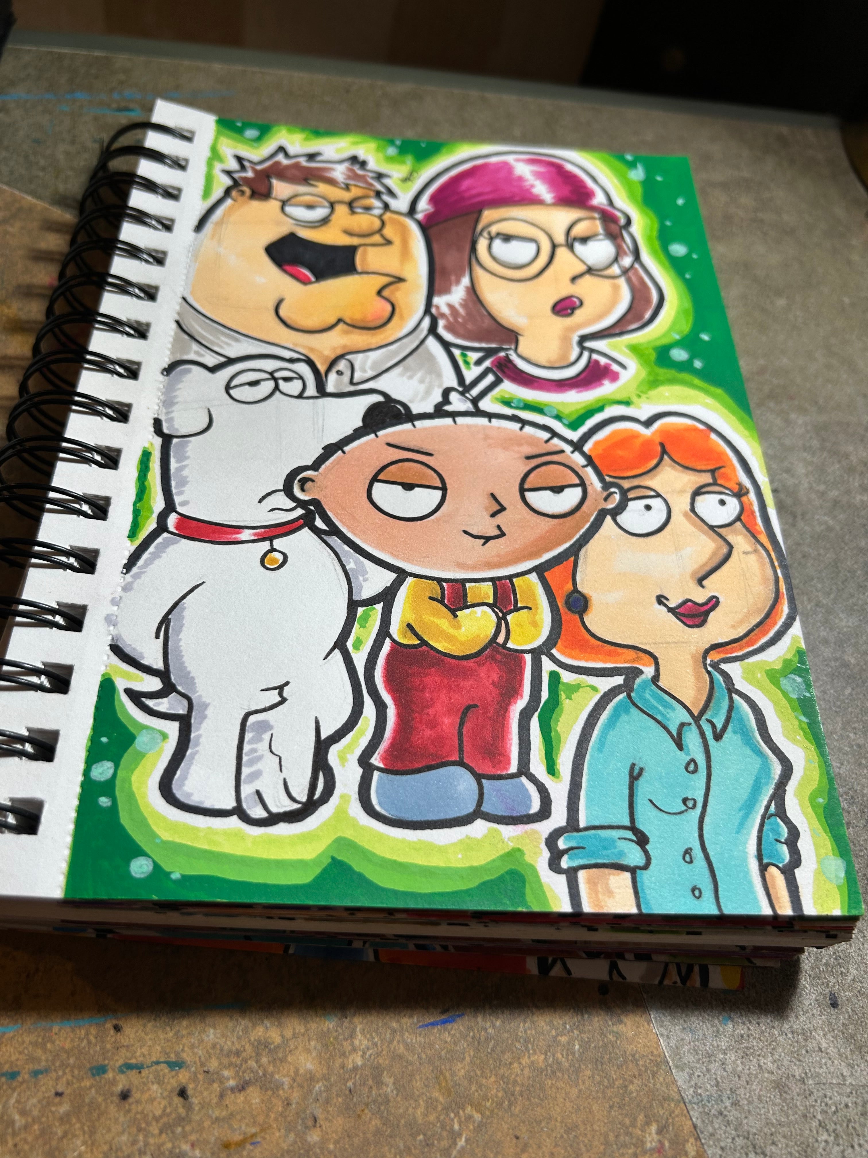 Family Guy Art! (Original Page)