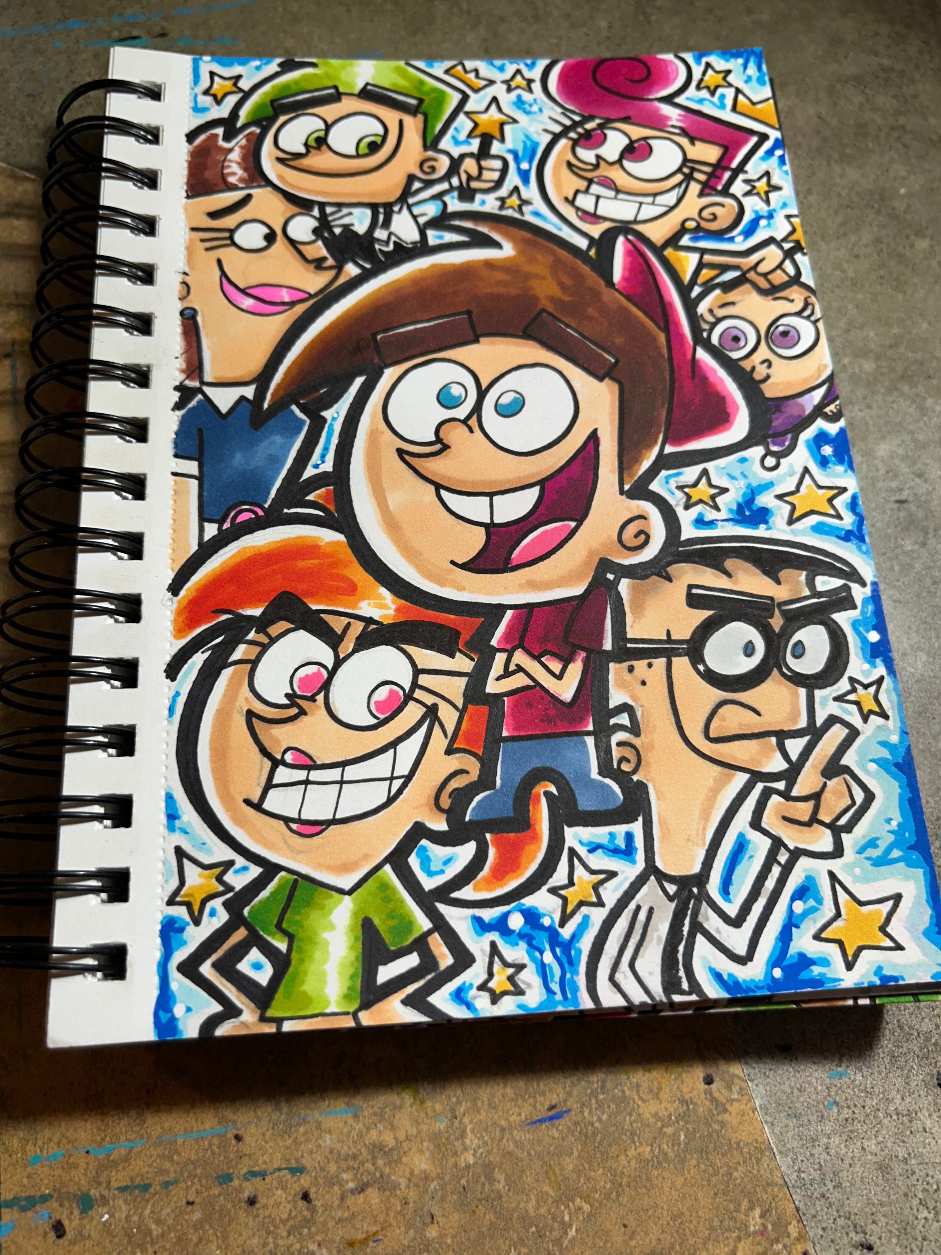 Fairly Odd Parents Art (Original Page)