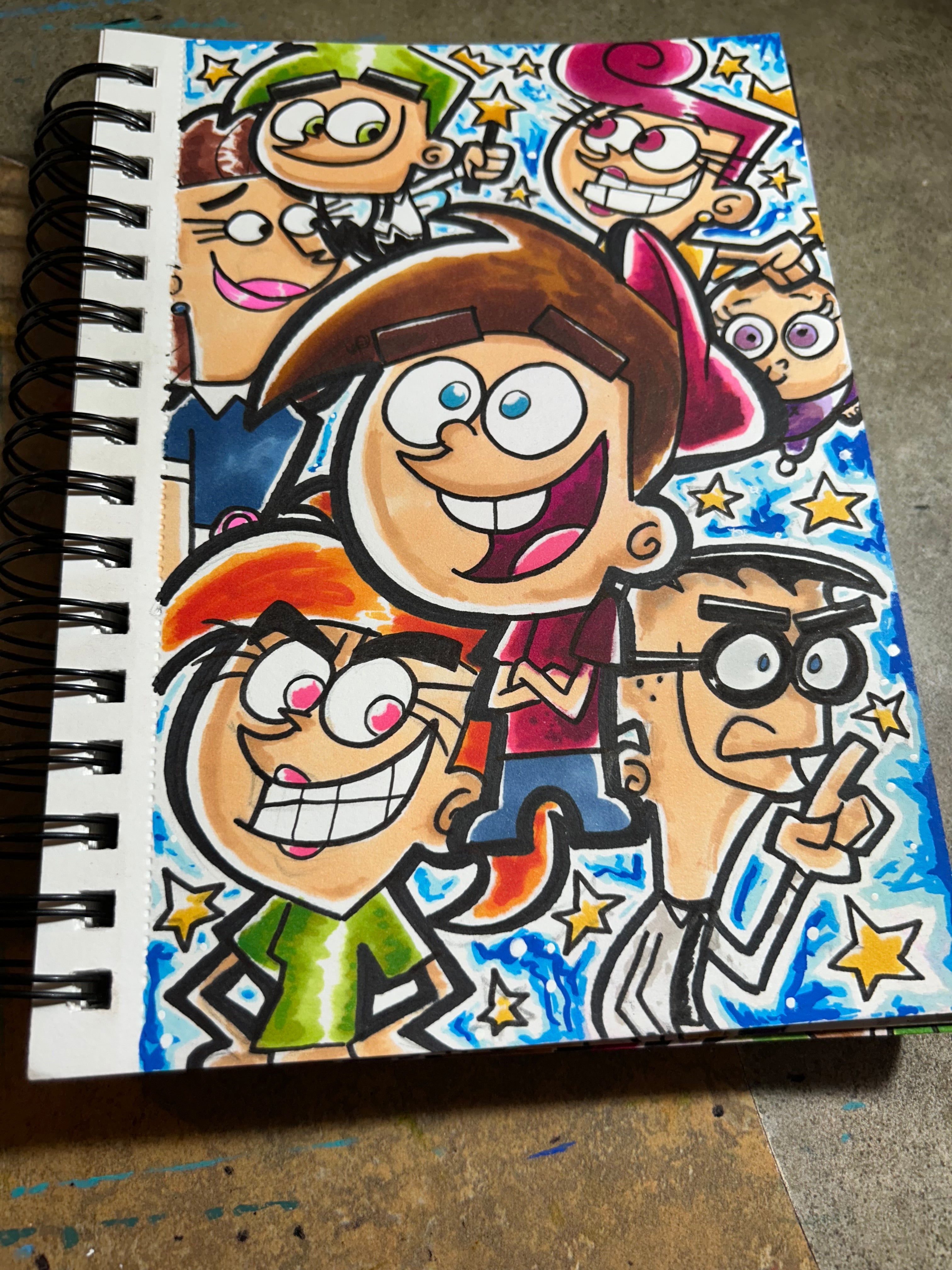 Fairly Odd Parents Art (Original Page)
