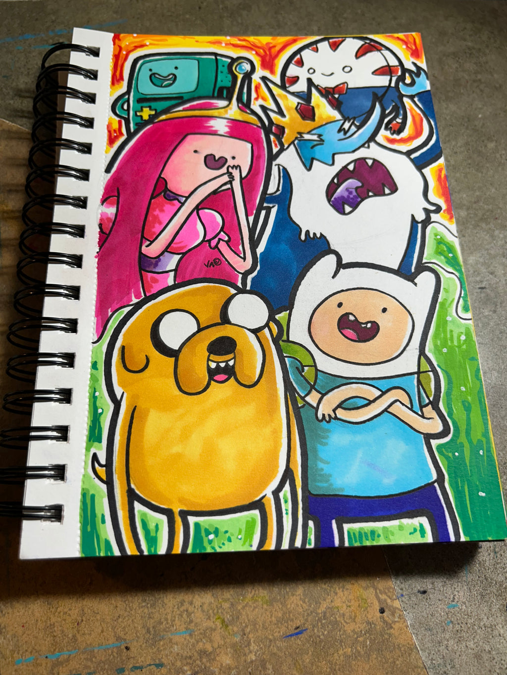 Adventure Time Art (Original Page)