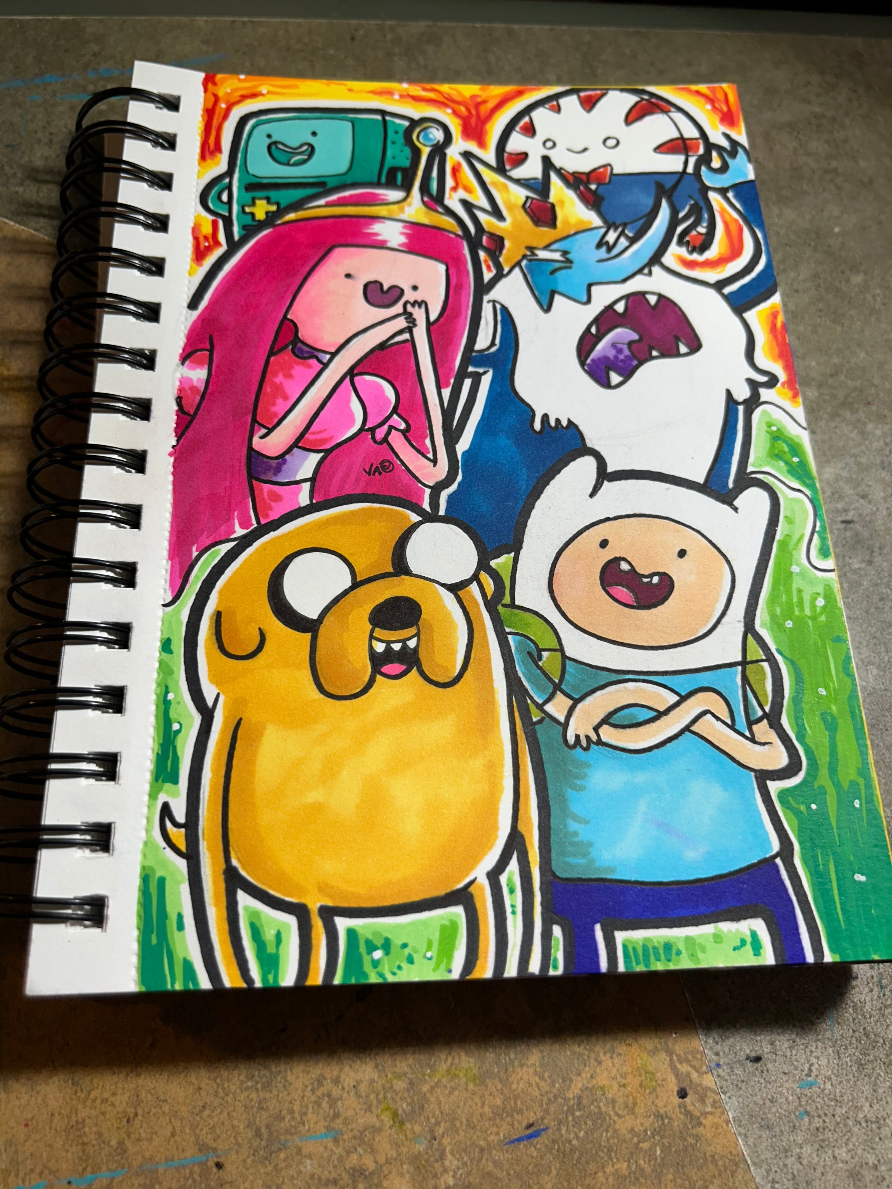 Adventure Time Art (Original Page)