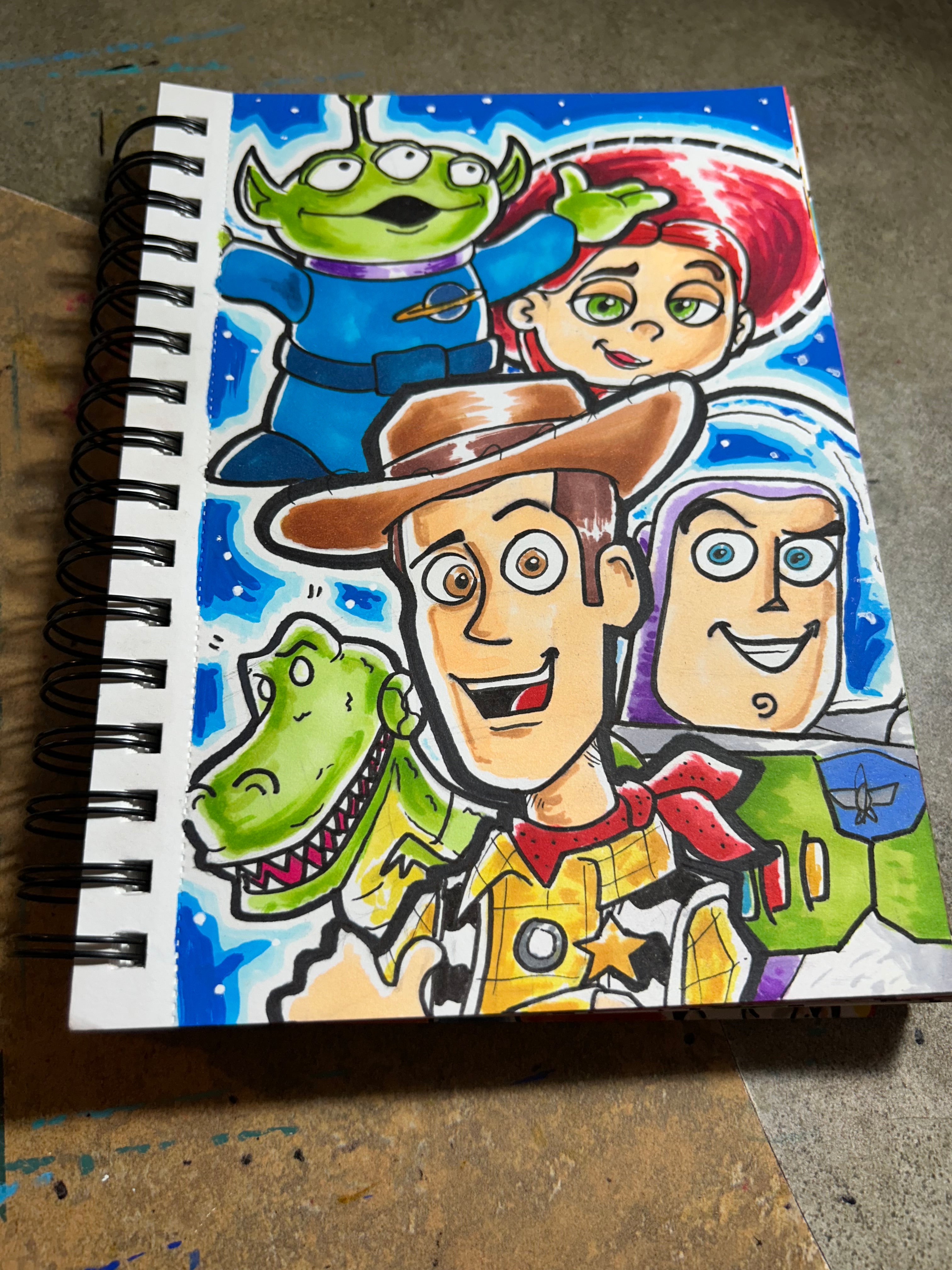 Toy Story Art! (Original Page)