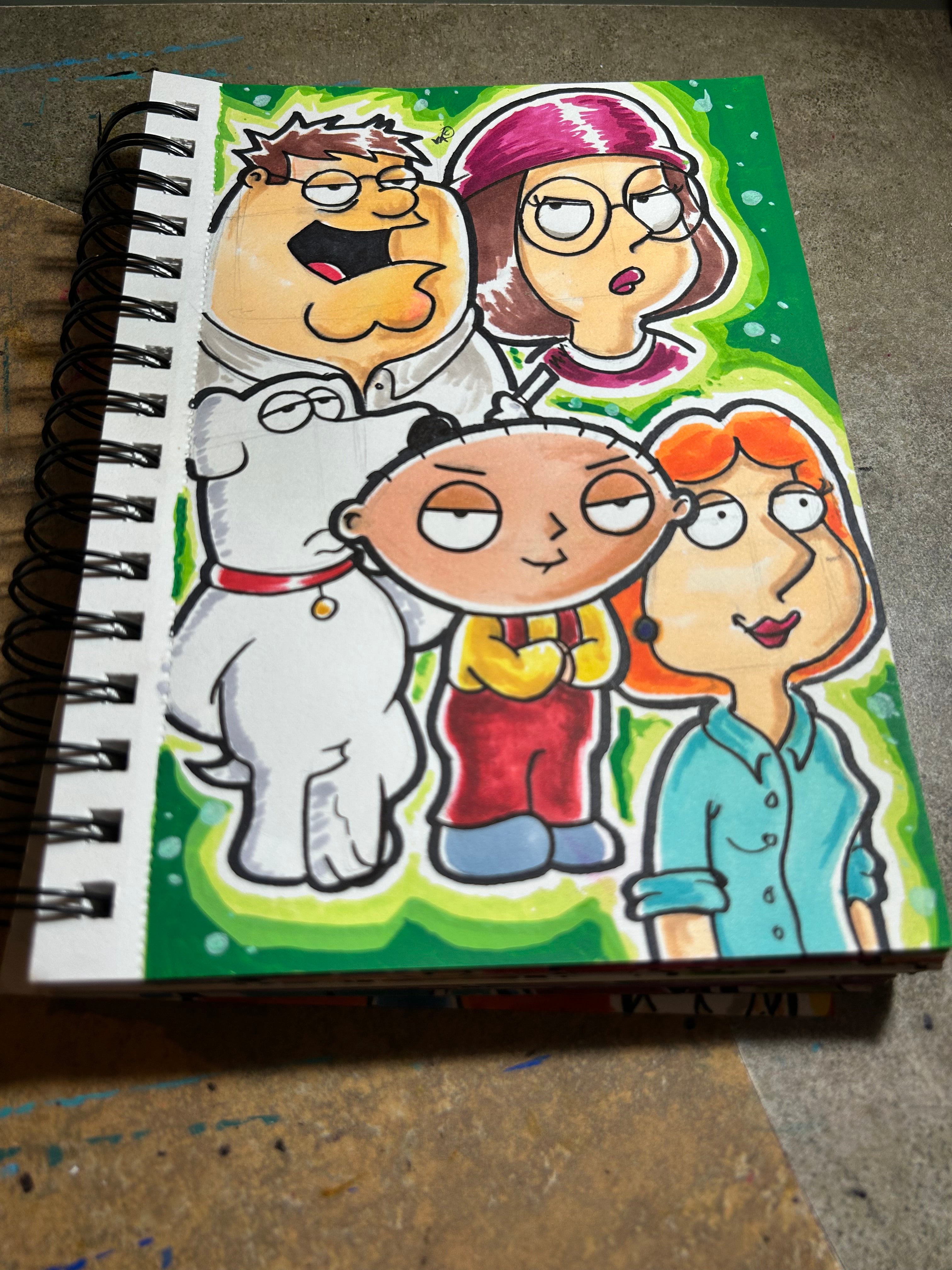 Family Guy Art! (Original Page)